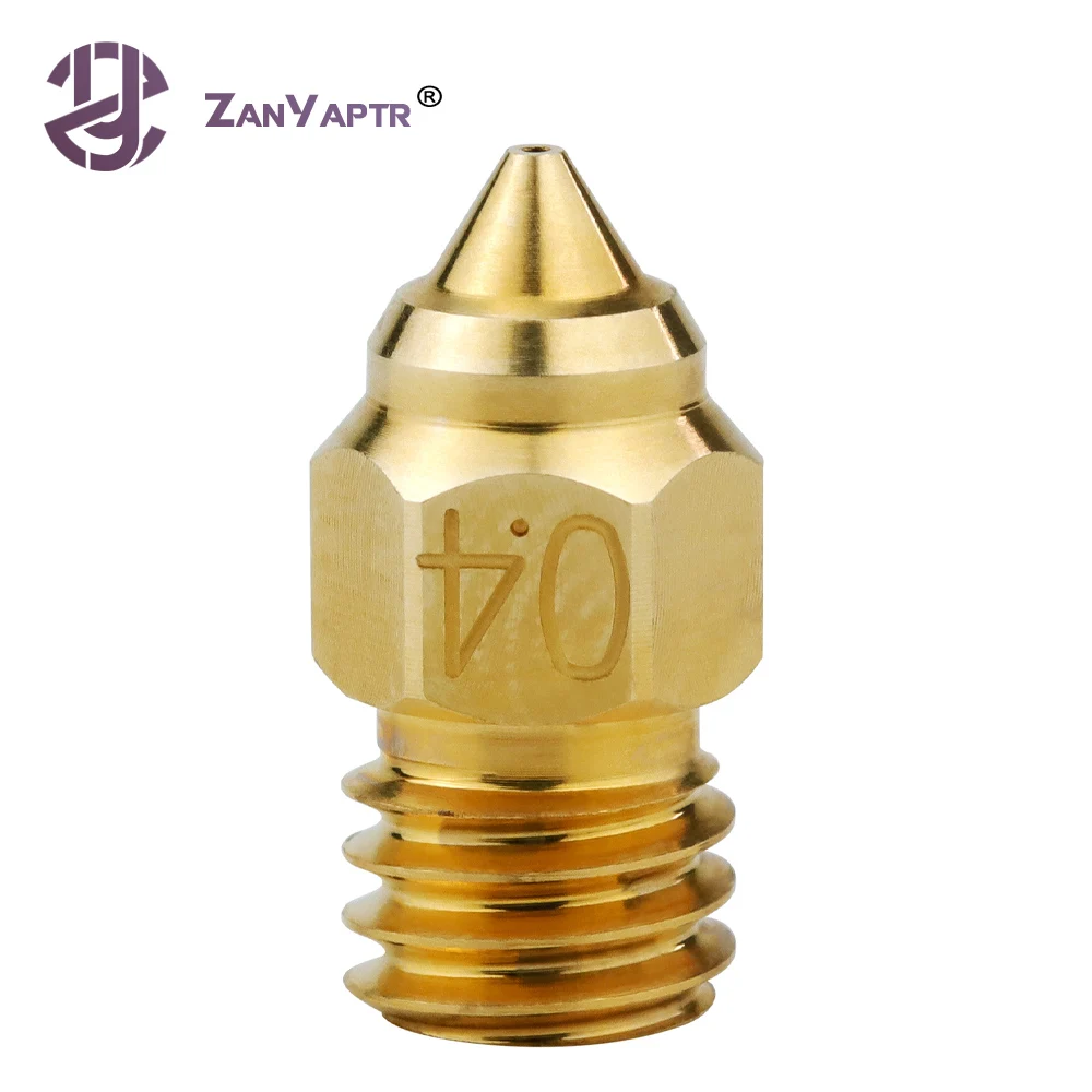 

5pcs 3D Printer CR6 SE Nozzle 0.2/0.4/0.6/0.8/1.0MM Hotend Extruder Brass Nozzles for CR-6 SE/Ender-3 Series/Ender 5