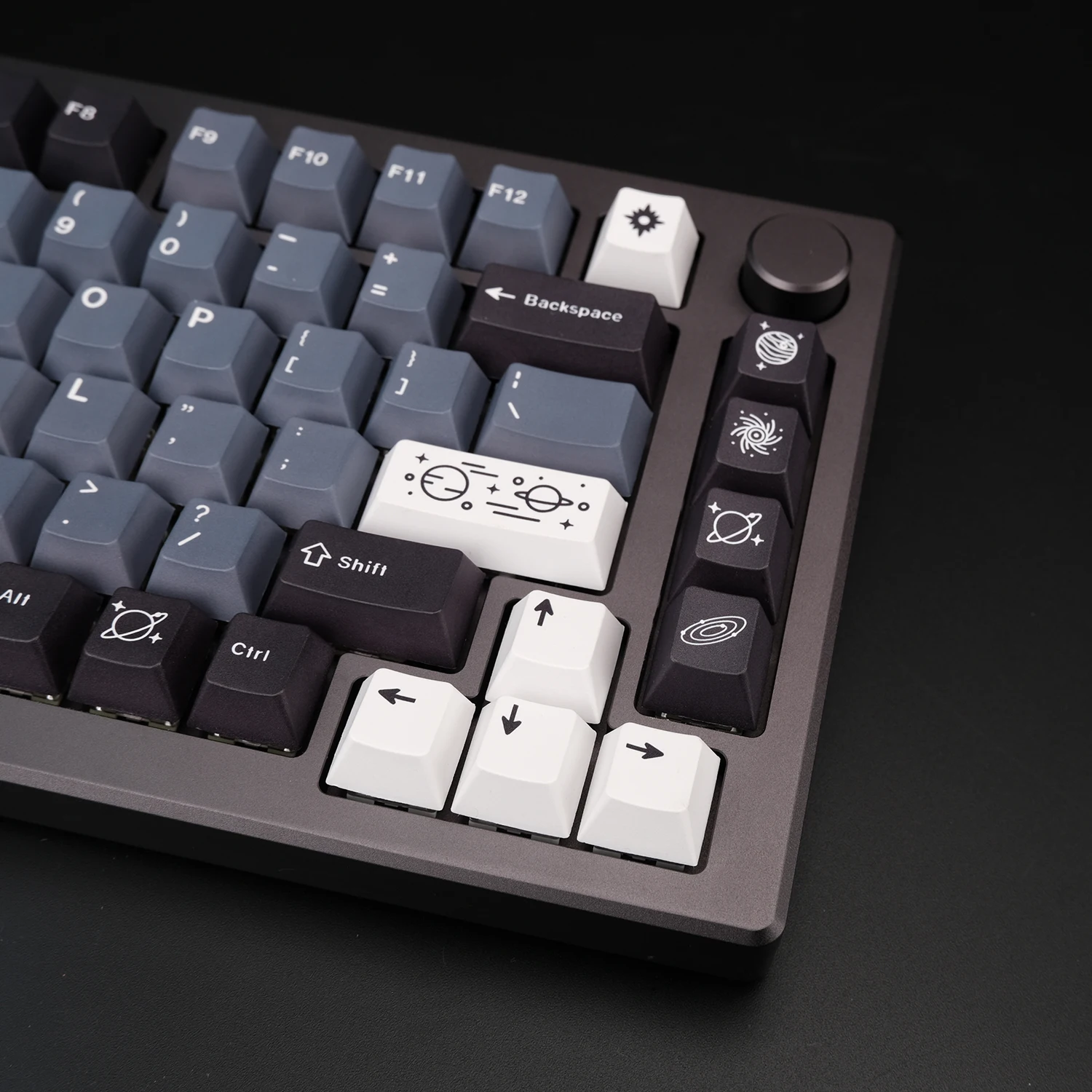 Gmk Galaxy Keycaps Personalidade Tema Pbt Keycap Dye Sublimation Conjunto para Teclado Mecânico 6.25u 7u Perfil Cereja 134 Chaves - Imagem 4