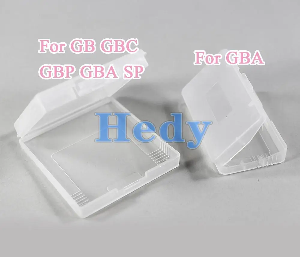 

150PCS For Gameboy Advance Game Cartridge Card Box Clear Transparent Plastic Storage Case For Nintendo GB GBC GBP GBA SP