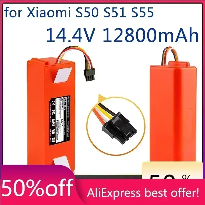 

Аккумулятор для робота-пылесоса Xiaomi Roborock S50 S51 S55, 14,4 В