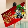 Funny Rat Fink Printed Towel Microfiber Beach Towel Absorbent Quick dry Soft Yoga Swimming Resort Mountain Climbing Towel 5