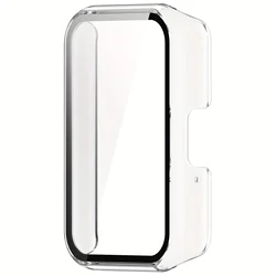 Protective Watch Case with Built - in Tempered Glass Screen Protector - Samsung Galaxy Fit3 (Transparent)