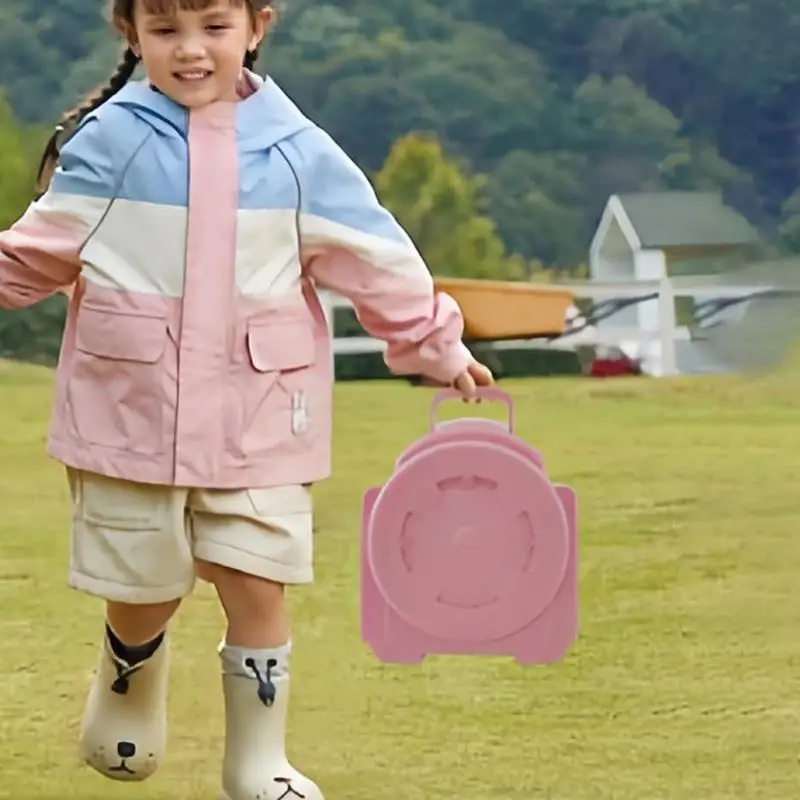Child Potty Urinal Carry Kids Potty Toddler Toilet Seat Portable Potty Training Seat Travel Outdoor Toilet For Camping Car 3