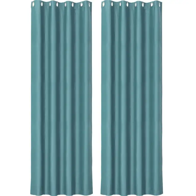 

Window Room Darkening Grommet Curtain Panel Set of 2 52" x 95"