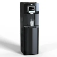 Cold Water Cooler with Ice Maker 3 or 5 Gallon Dispenser 18LBS Daily Ice Production Touch Control Panel High-Performance 1