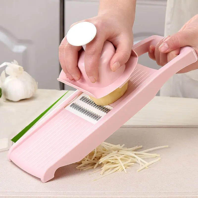 Vegetable Chopper 5 In 1 Potato Shredding Machine Slicing Chopper Home Kitchen Multi Functional Radish Scraper Rough Planer