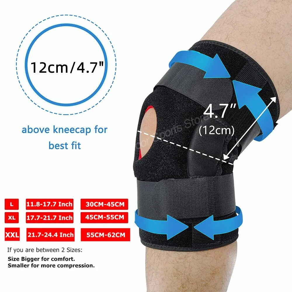 Knee Pads Orthopedic Knee Brace Joint Protector Sports Support Joint Pain L-XXL Plus Size EVA 1Pc