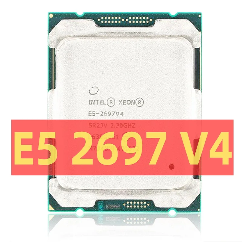 XEON E5 2697 V4 마더보드, 2.3GHz, 18 코어, 36 스레드 프로세서, L3 = 55M, 145W, LGA ...