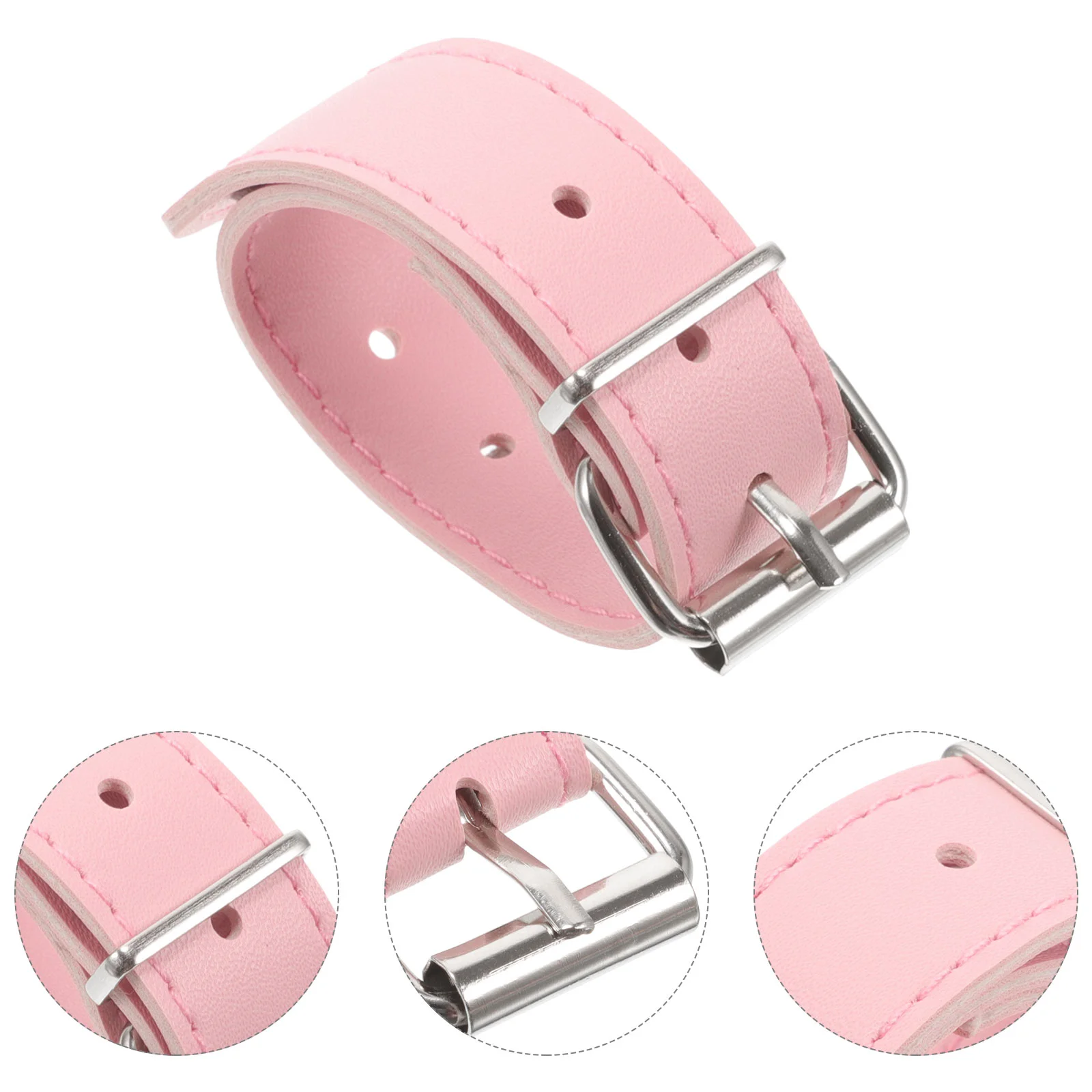 

Bicycle Basket Hardware Accessories Buckle Belt Colorful Children's (pink Pair) Adjustable Strap Straps Sturdy Bike