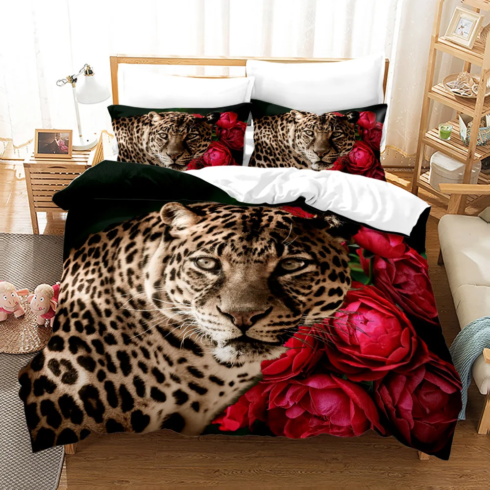 Black Panther Quilt Cover Set – Single/Double/Queen/King – Multicoloured Polyester