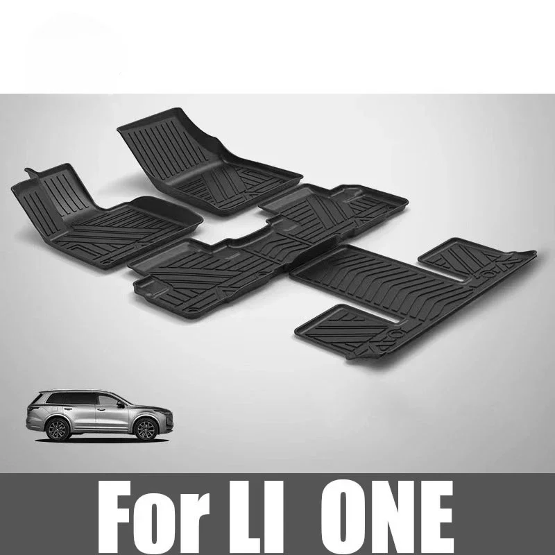 

For Lixiang Li ONE L1 6 seats 2021 2022 2023 2024 car floor mats TPE trunk mats Floor mat waterproof pad floor mats Accessories