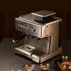 Integrated Grinding Coffee Machine for Home,Semi-automatic Milk Frothing Espresso Machine,Can Continuous Extraction of Coffee 1