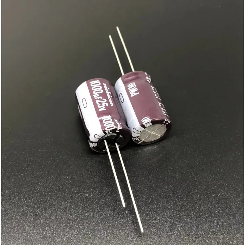 Aluminum Electrolytic Capacitor 1000uF 25V NICHICON PW Series 10pcs/100pcs electrolytic capacitor aluminum capacitor aluminum electrolytic capacitor