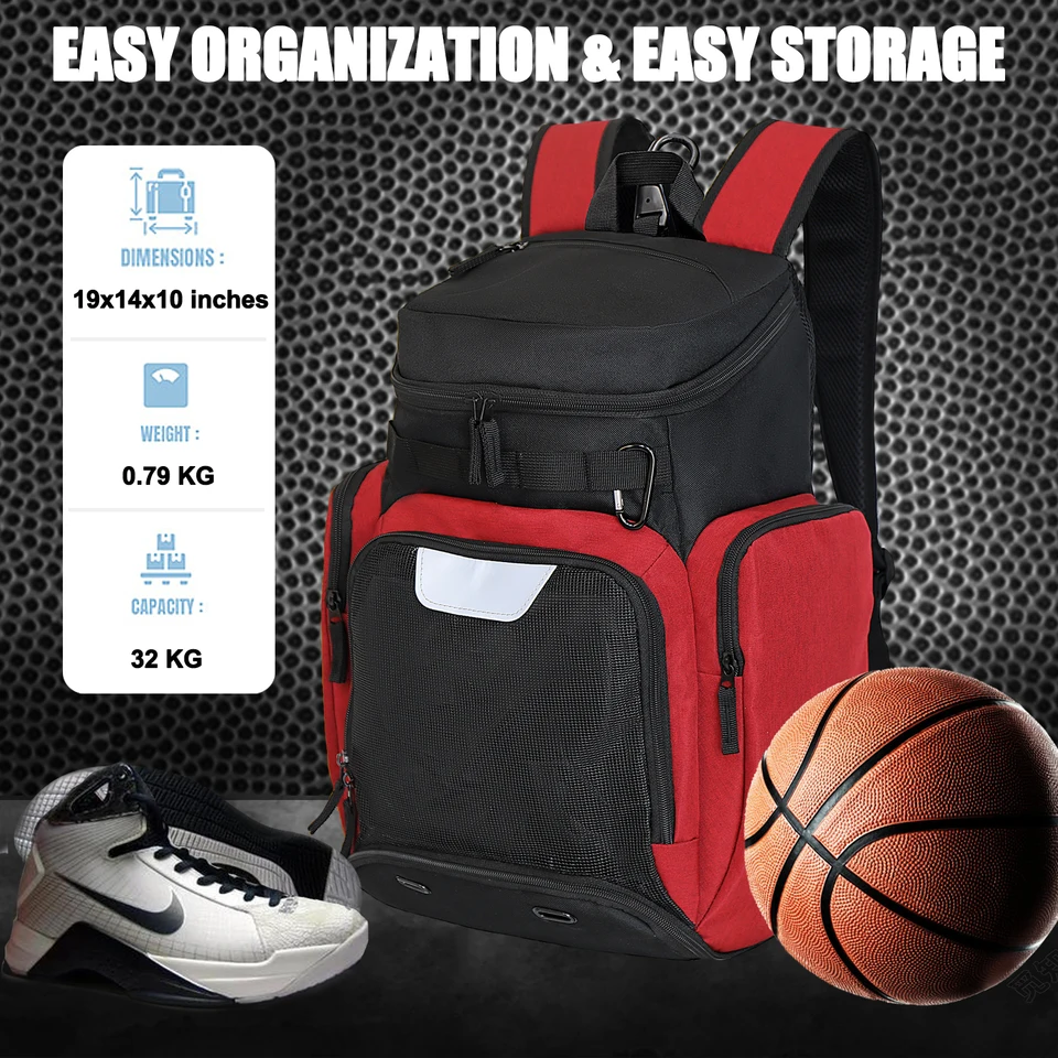 Wolt Basketball Bag Wolt WOLT Basketball Backpack Bag With