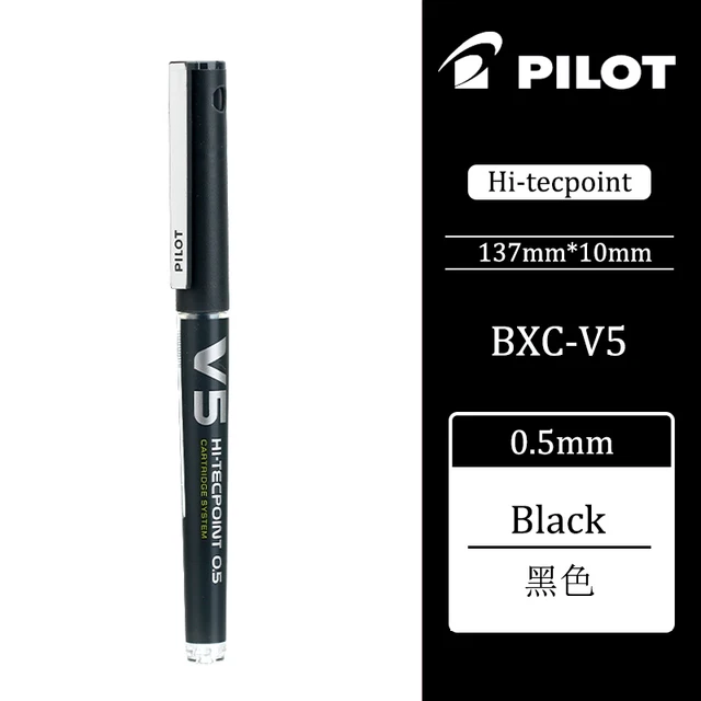 Pilot Hi-Tecpoint Refillable Roller Ball Pen with Liquid Ink