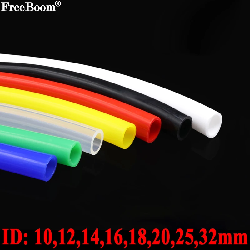 1 Meter ID 10 12 14 16 18 20 25 32 mm Silicone Tube Flexible Rubber