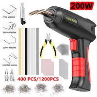 200W Hot Welding Machine Repair Auto Body Bumper Plastic crack Tool Kit With Welding Nail 2 in 1 Plastic Welder Gun 1