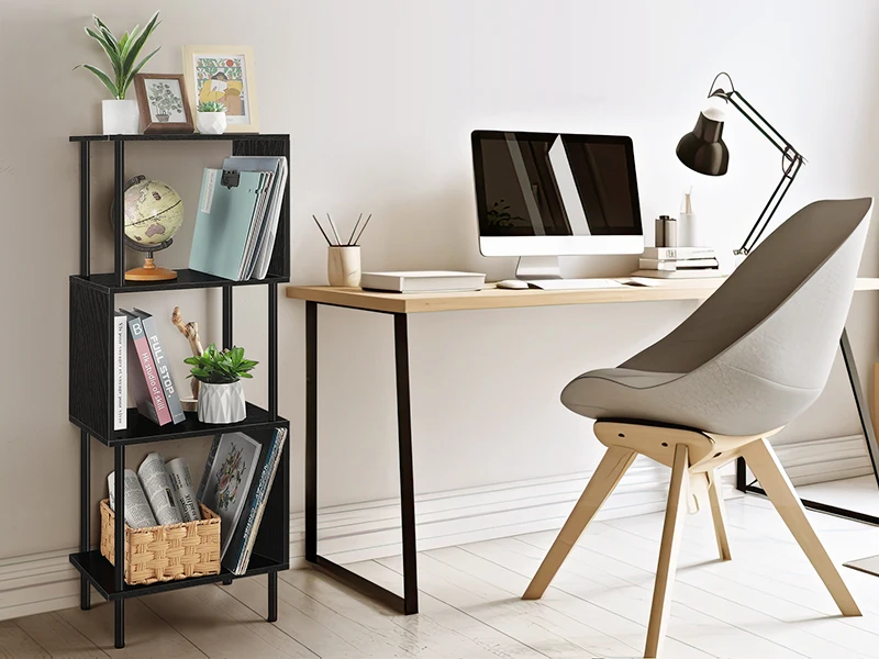 rustic small bookcase