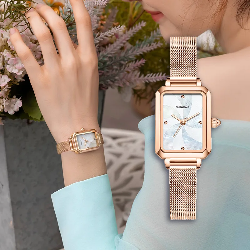 Mark Fairwhale Ladies' Watch: Simple, Fashionable, Light Luxury, Waterproof Decorative Quartz Watch