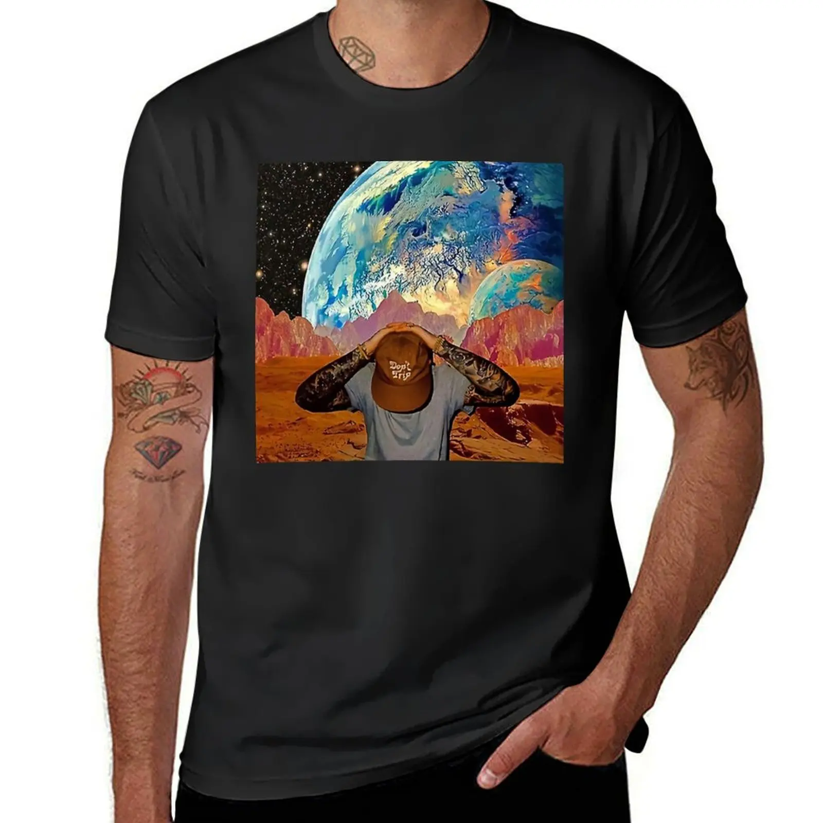 Sky Design T-Shirt quick drying heavyweights mens workout shirts