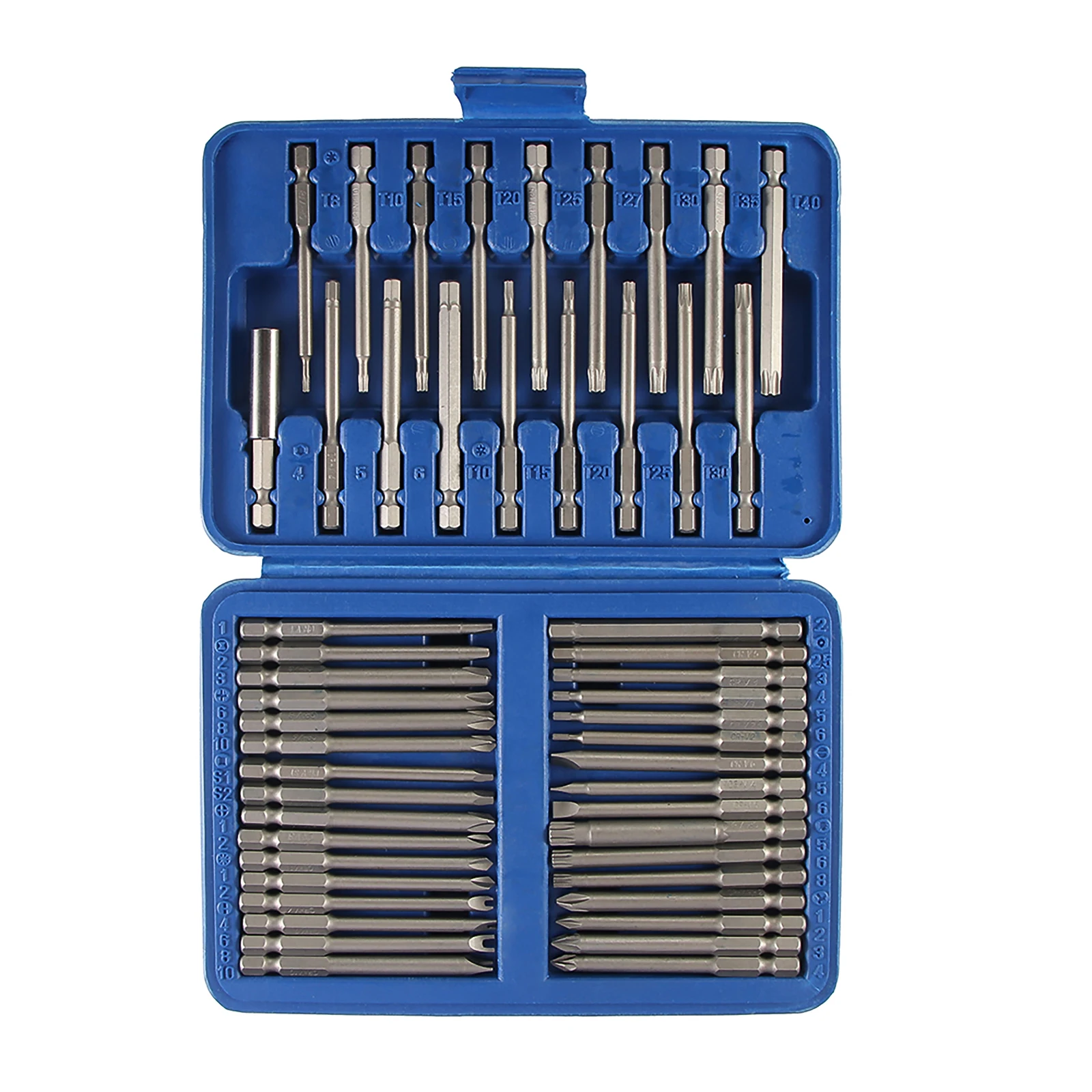 Набор бит 113 предметов metabo. Набор длинных бит torx. Набор длинных бит torx. Набор бит 100мм. Биты длинные набор.