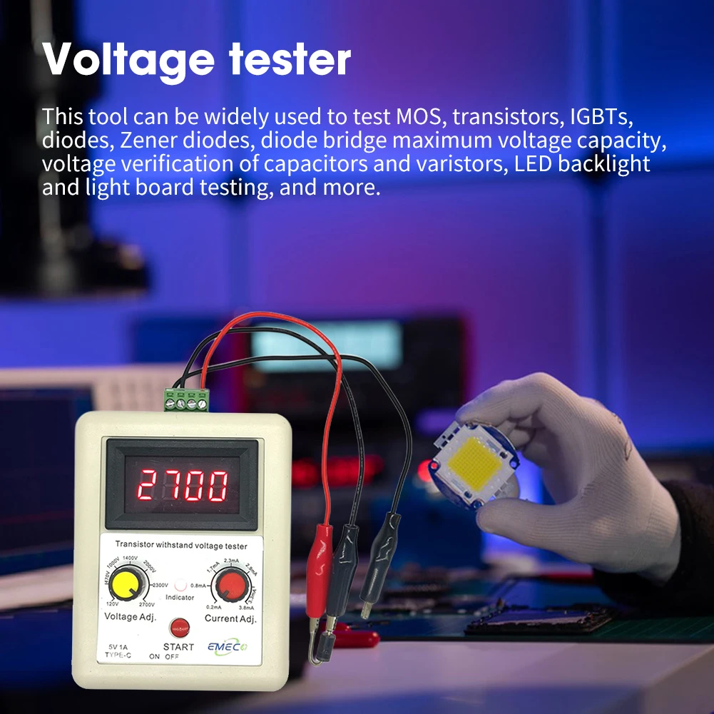 PortableIGBTVoltageCapabilityTesterDiodeMOSTriodeLEDVoltage