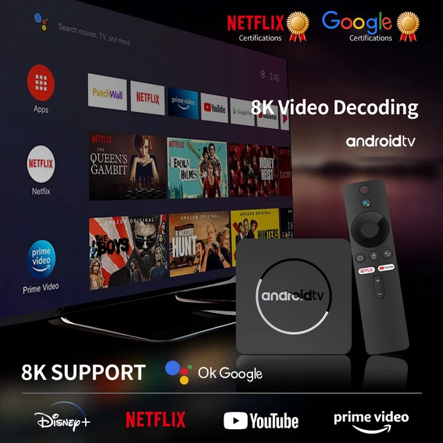 Android13 Smart TV Box AllwinnerH313 Netflix Streaming Bluetooth Media Player 2GB16GB 2.4G&5GWifi 4K HD Multi Language Player 6