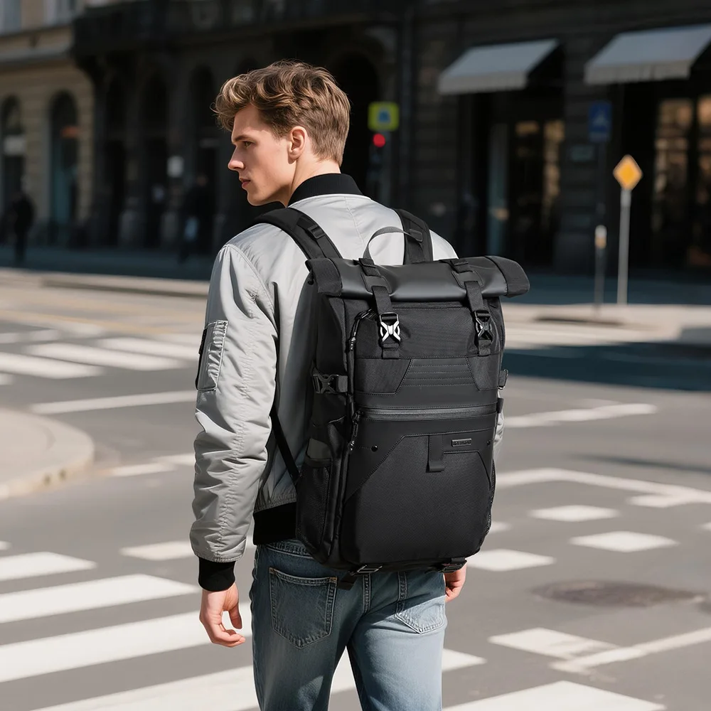Waterproof Backpack for Men Large Capacity Student Schoolbag
