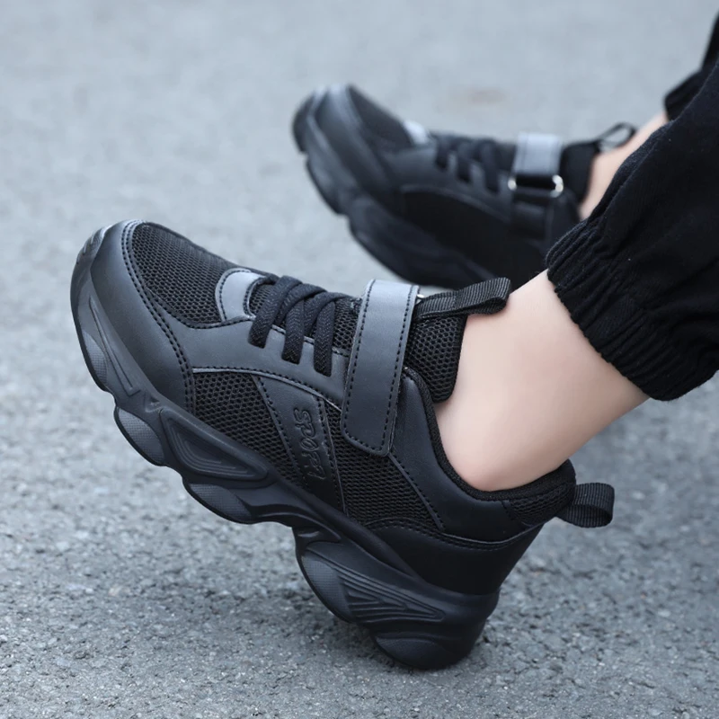 Summer Children Sneaker Boys Casual Shoes Black Breathable Student Running Shoes Fashion Kids Girls Outdoor Sport Tennis Best Sellers In Shoes