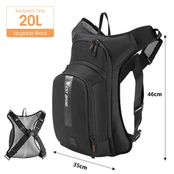 Ultralight Sports Hydration Backpack - 10L Ergonomic Outdoor Cycling & Climbing Bag (C 20L Black)