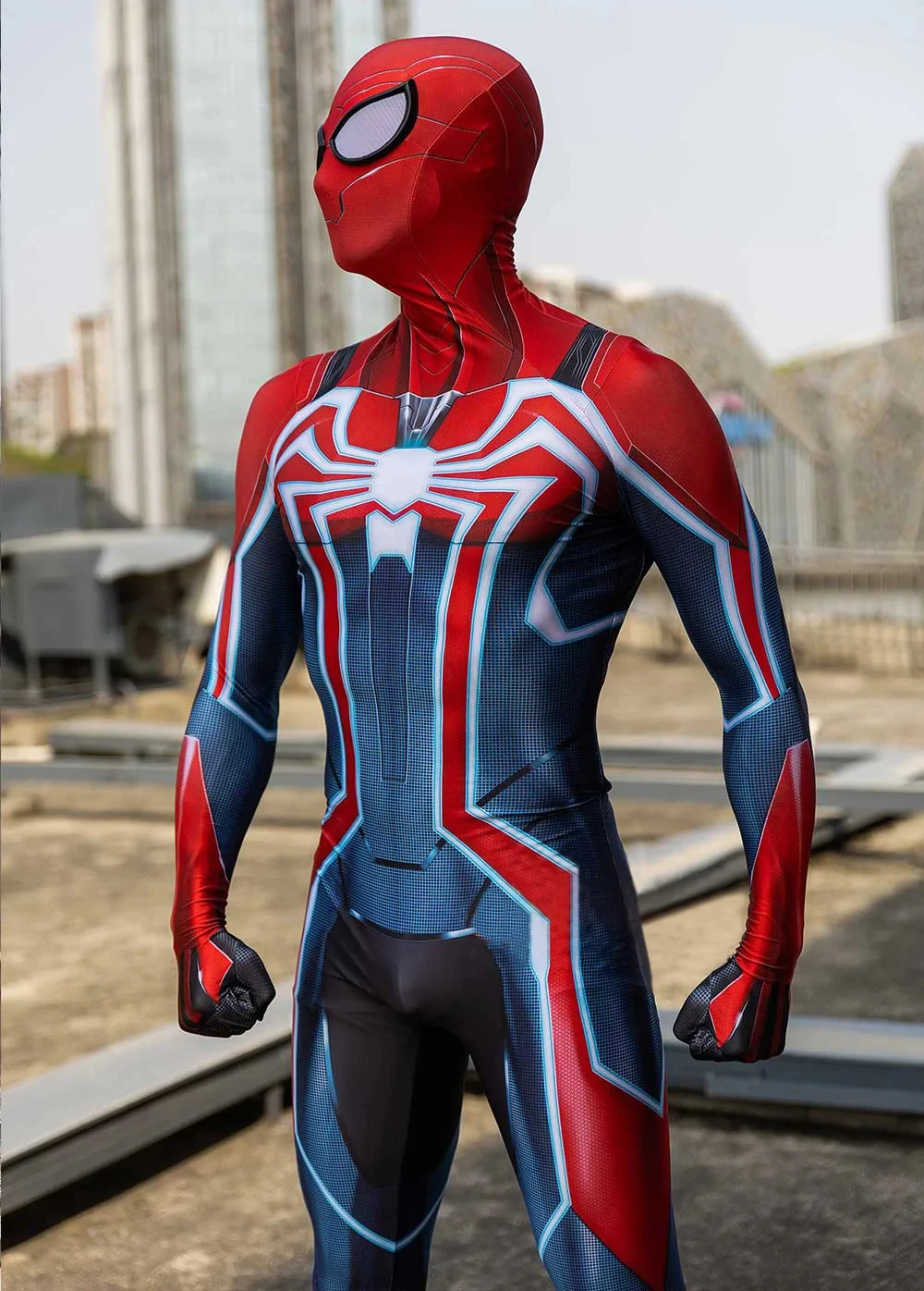 Peter Parker | Spider Man (Velocity suit) | New York Minecraft Skin