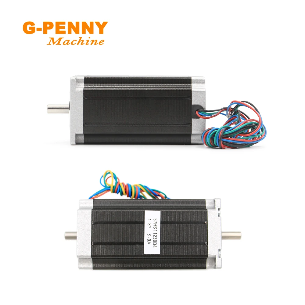 NEMA23 57x112mm 3Nm Stepper Motor 3A/4.2A Single/Double Shaft