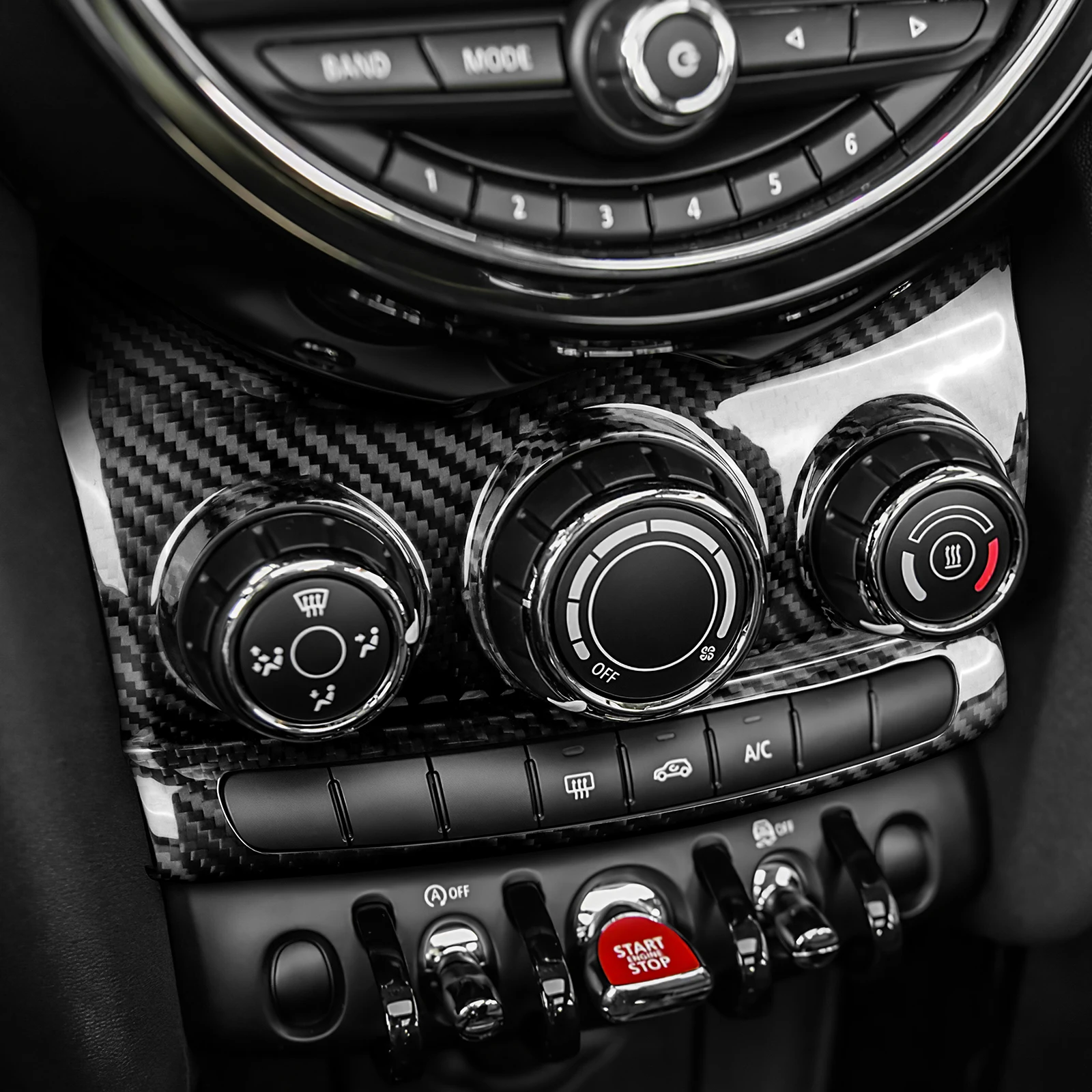 Real-Hard-Dry-Carbon-Fiber-For-MINI-Cooper-F55-F56-F57-Accessories-Car ...