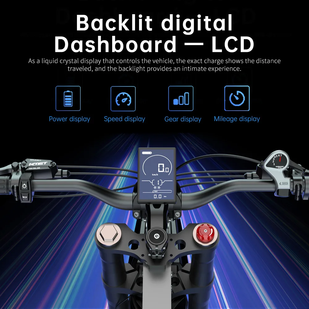 3000W Adult Off-Road Electric Motorcycle 3