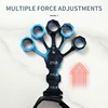 Silicone Grip Training and Exercise Finger Exercise Stretcher Hand Strengthener Arthritis Grip Trainer Hand Brush Expander Grips 4