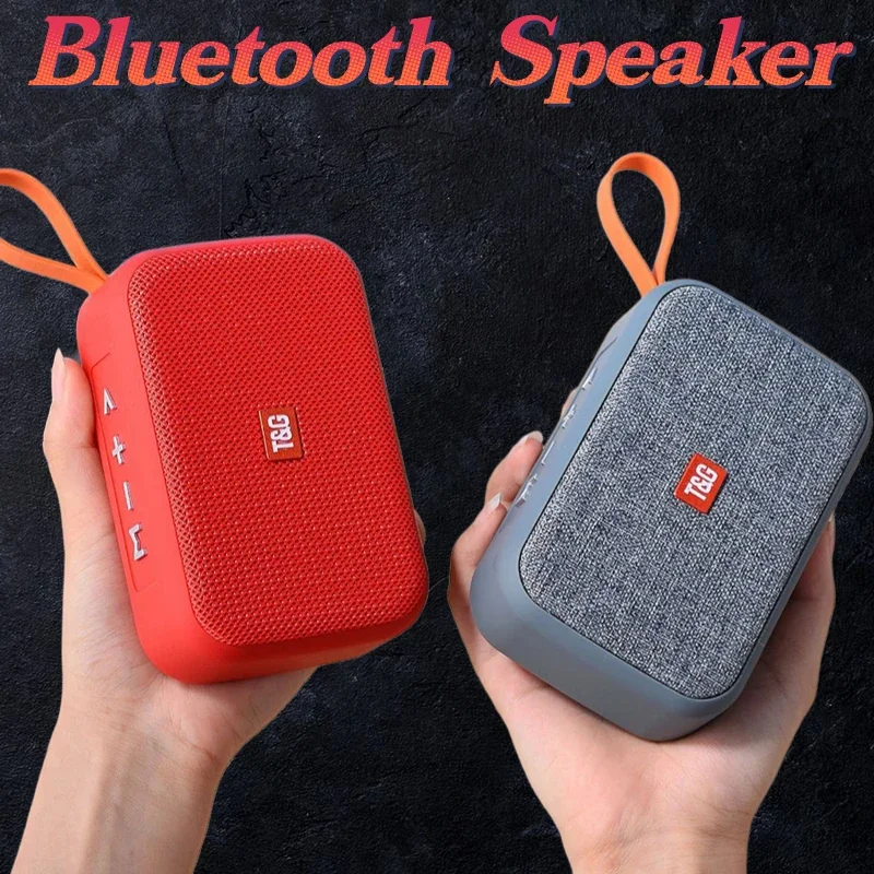 

Portable Mini Speakers TG506 Bluetooth-compatible Speaker Wireless Soundbar Outdoor HIFI Subwoofer Support TF Card FM Radio Aux