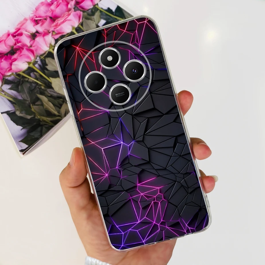 Stylish Painted Soft Silicone Phone Case Cover