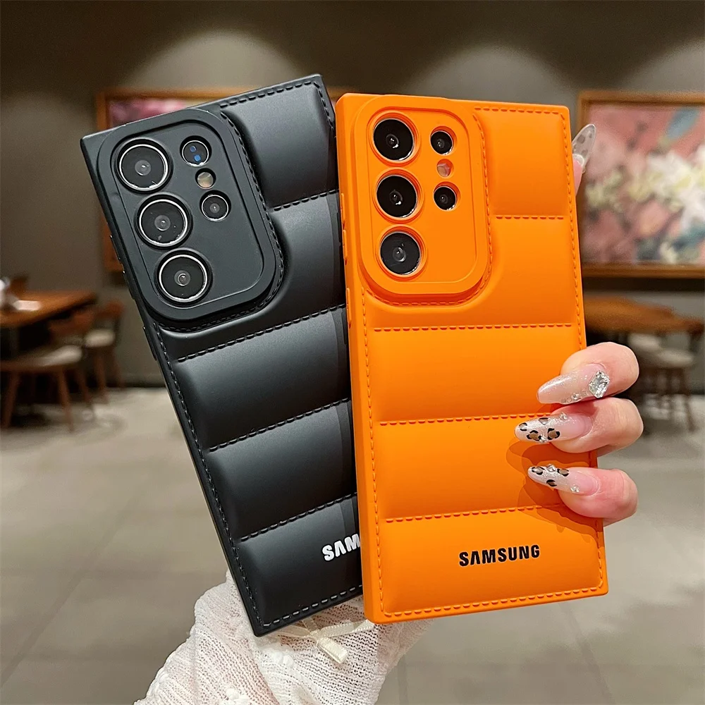 Premium Down Jacket Soft TPU Protective Case - All-Inclusive Cover