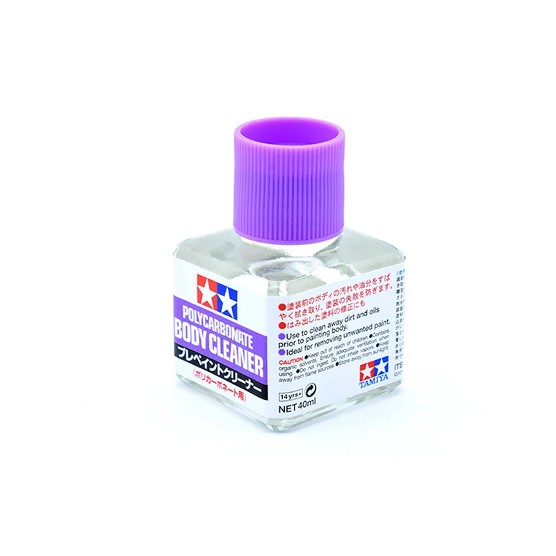 40ML Tamiya Cement 87118 Polycarbonate Body Cleaner Paint Remover For GK DIY Military Tank Plane Ship Model Kit Building Tool