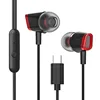 AAA TYPE C Wired Headphones with Microphone HiFi Bass  Earphone Stereo Music Headphone Headset Mp3 Sport Phone Earbuds Micro 1