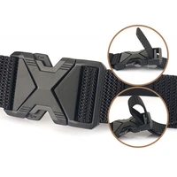 The New Men's 125cm Buckle Belt Nylon Braided Lightweight Breathable Daily Commuter Men's Belt - Image 6