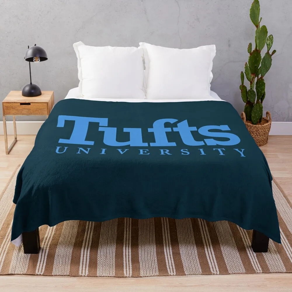 

Tufts University Throw Blanket Multi-Purpose sofa bed Blankets