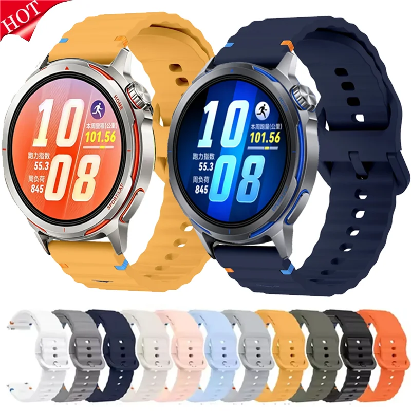 Versatile Soft Silicone Watch Band - 18/20/22mm Replacement Strap