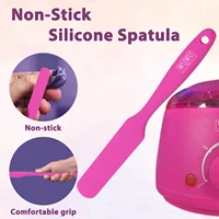 WUWUVISTA non-stick wax silicone spatula hair removal accessories easy to clean and reusable large area hair removal wax scraper 1