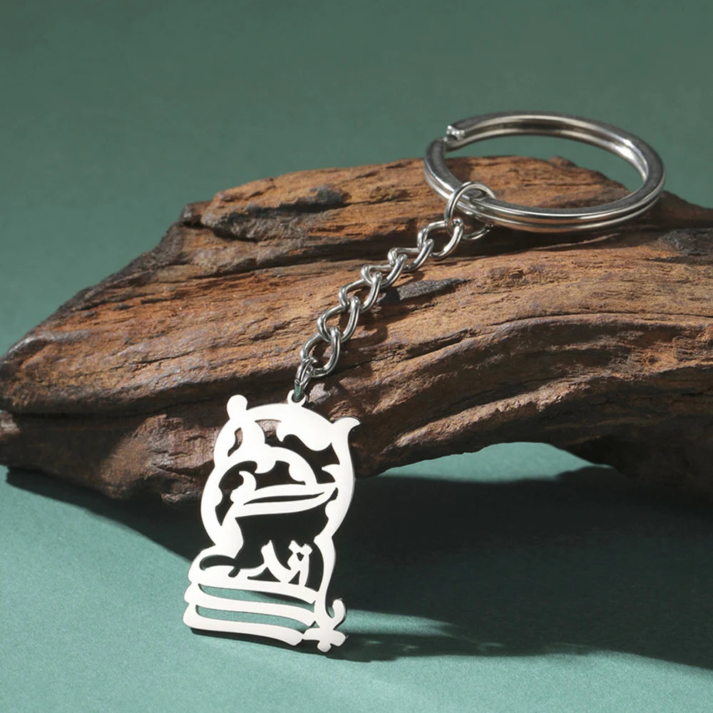 Dadapara Iran Persiano Parsi Poesia Calligrafia Portachiavi Iran Mappa Ciondolo Portachiavi Gioielli In Acciaio Inossidabile