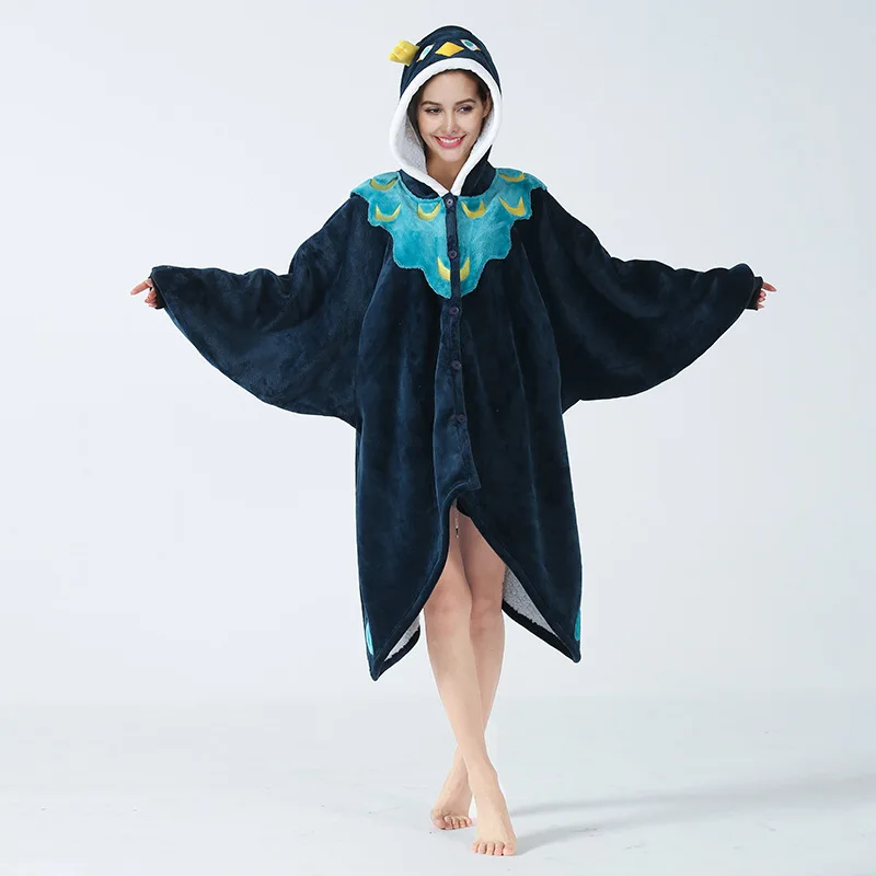 

Flannel Peacock Lazy Blanket Pentagram Blanket Sofa Blanket Cloak Air Conditioning Blanket Shawl Blanket Christmas Gift Present