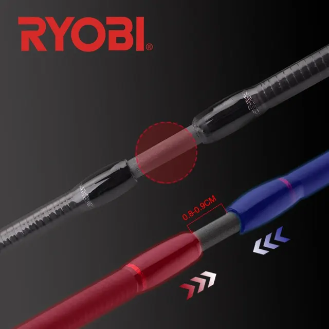 정밀성과 힘을 겸비한 RYOBI MUGENKAI 낚싯대