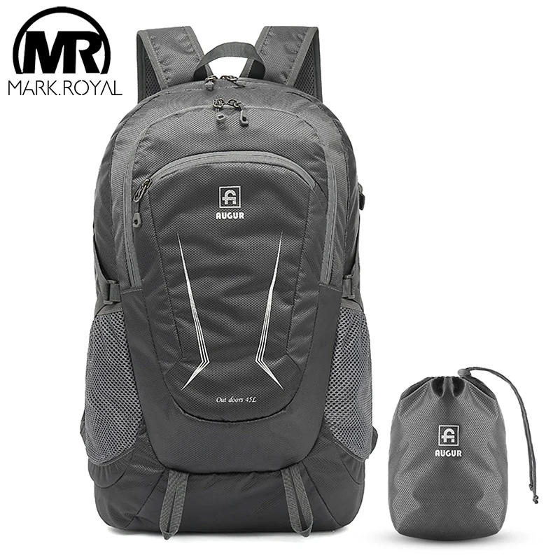 MARKROYAL Waterproof Outdoor Bags Climbing Backpack Unsex Foldable 45L