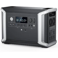 LiFePO4 Household Backup Battery, Portable Power Station, DBS23002330Wh, EV Semi-solid, 5 × 2200W, AC Power Socket 1