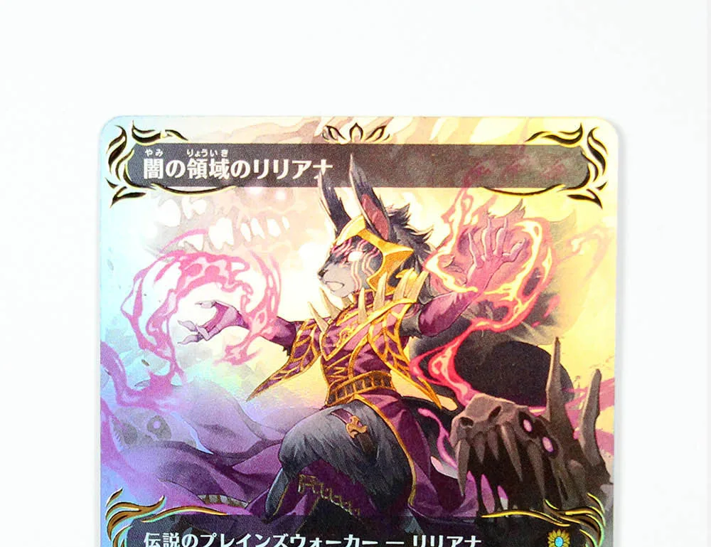 BLC JPN Raised Foil TCG Magical Proxy Cards Quality Chatterfang Rootbloom Valley's Voice Gathering Board Trading Cards Proxy